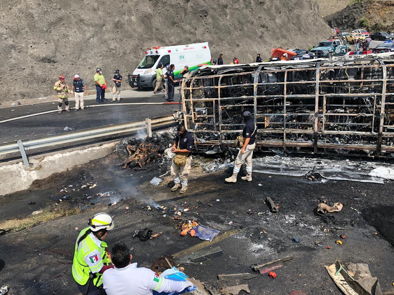 Suman Calcinados Y Heridos Tras Choque En La Puebla Orizaba