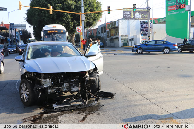 En Enero Ocurrieron 462 Accidentes Viales En Puebla Capital 15 Diarios