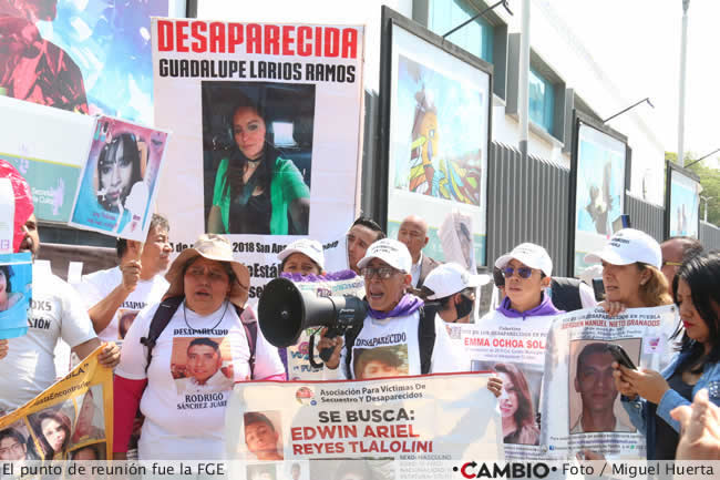 Madres Del Colectivo Voz De Los Desaparecidos Toman Las Calles Para