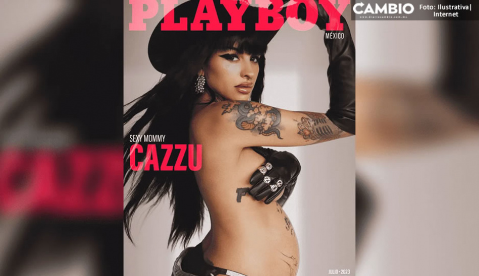 FOTOS Una mamá atrevida Cazzu se convierte en portada de Playboy México