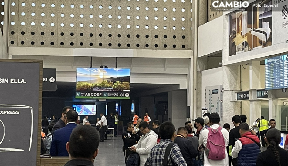 Fuga De Gas En Terminal 2 Del AICM Provoca Caos En Pasajeros