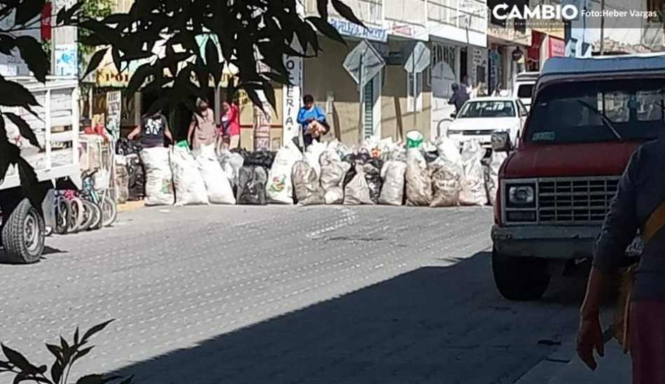 Sin Soluci N Hay M S Bloqueos De Calles Con Bolsas De Basura En Tehuac N