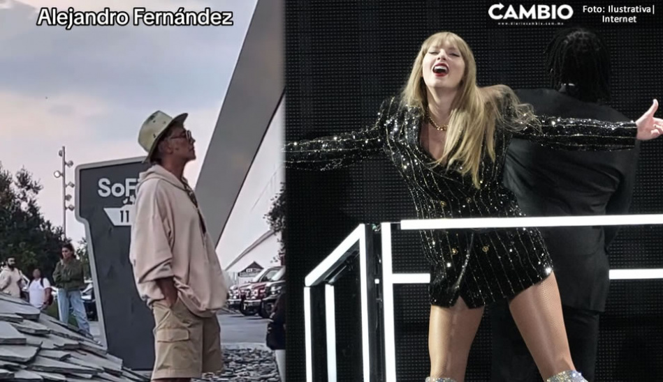 Es fan Captan a Alejandro Fernández en concierto de Taylor Swift VIDEO