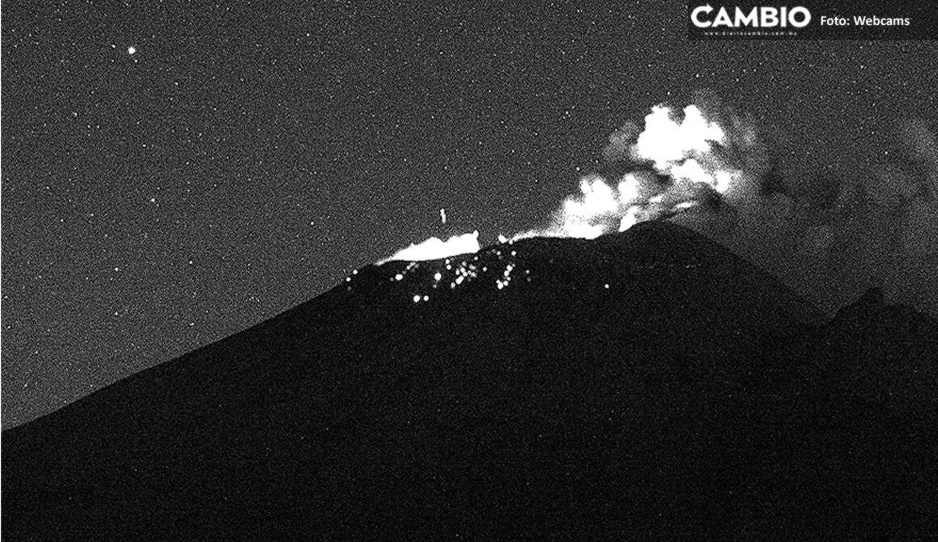 Video As Se Vio La Explosi N Del Popocat Petl Esta Madrugada