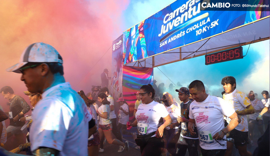 Realizan La Carrera De La Juventud En San Andr S Cholula