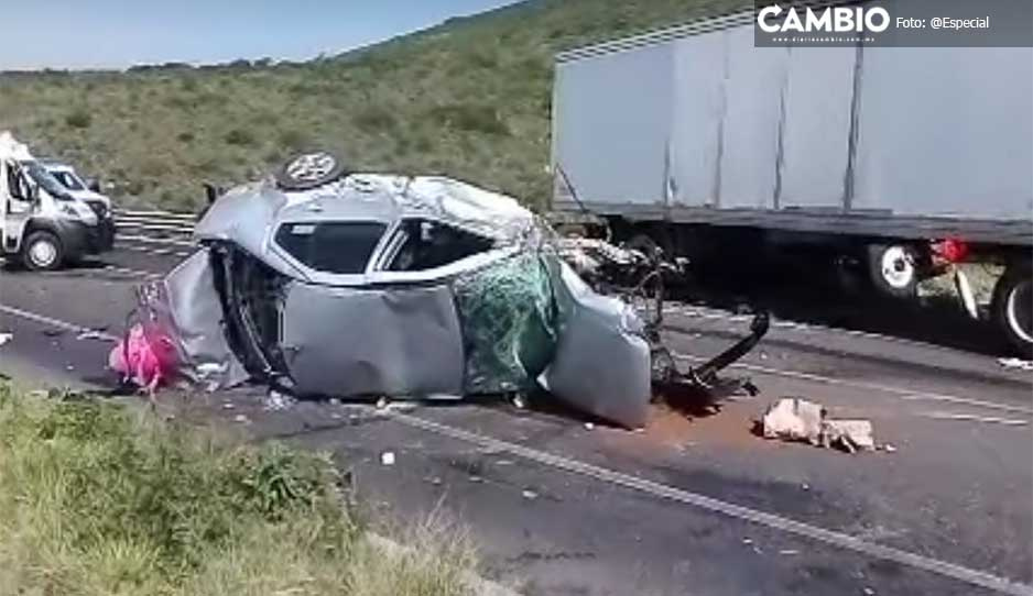 Accidente En La Autopista Cuacnopalan Oaxaca Deja Una Adolescente