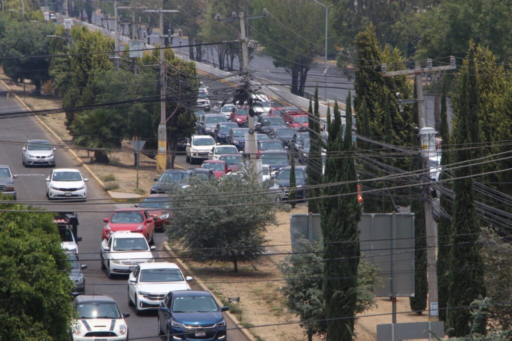 Fotos Largas Filas As Luce El Bloqueo De Piperos En La Recta A