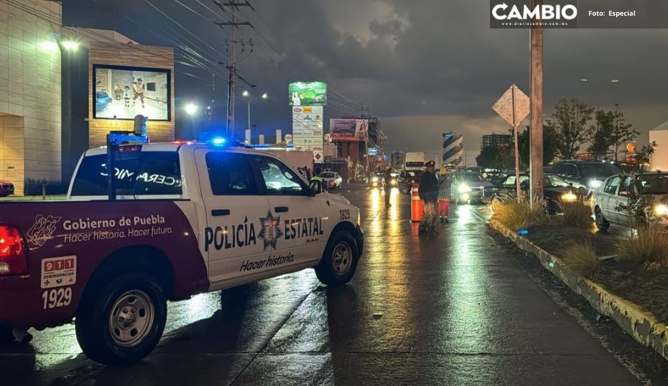 Vía Atlixcáyotl se convierte en el nuevo Venecia autos se quedan