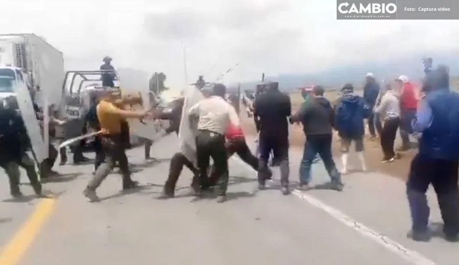 Video Enfrentamiento Entre Polic As Y Campesinos Deja Dos Muertos En