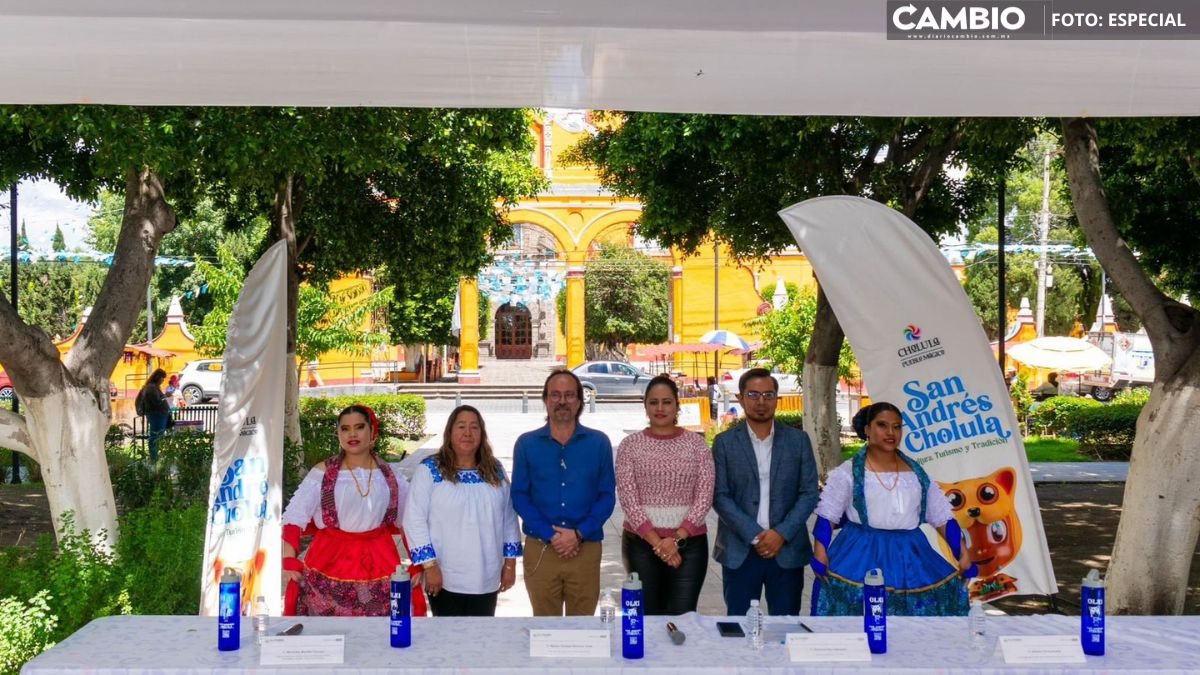 Presentan concurso Embajadora Cultural y Turística de San Andrés Cholula