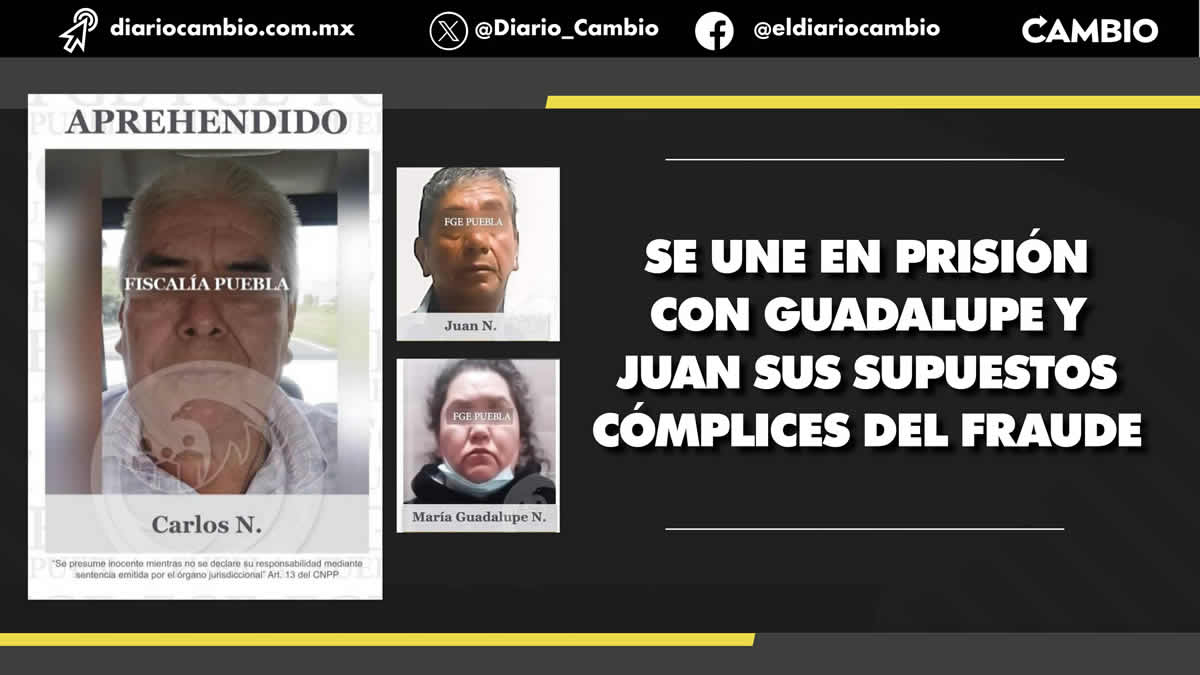 Cae en Querétaro ex comisariado de Tlahuapan que defraudó a ejidatarios